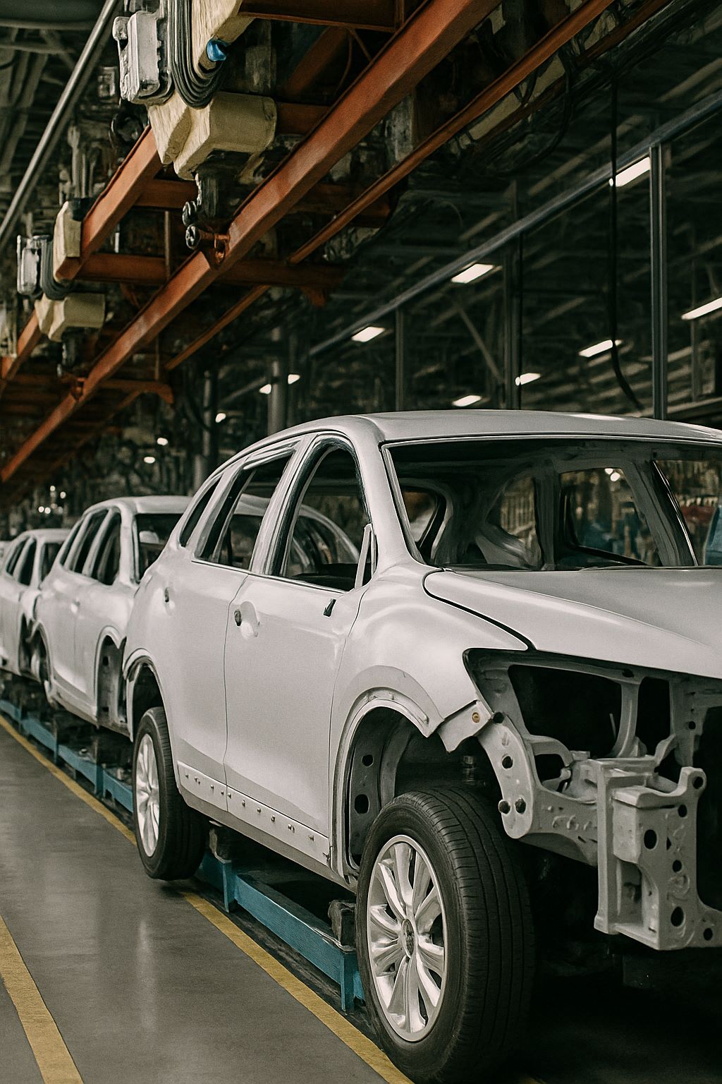 自動車製造加工ラインの設備設計